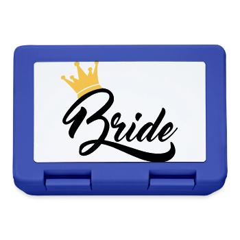 bride - Brotdose - Royalblau - Vorne