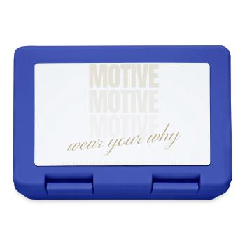 Motivate-Stack - Brotdose - Royalblau - Vorne