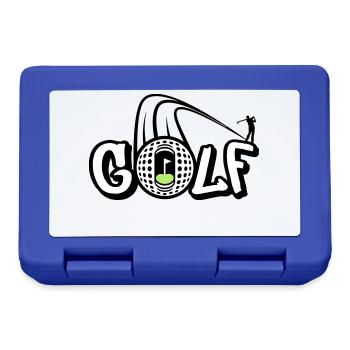 Golf Style - Boîte à goûter - bleu royal - Devant