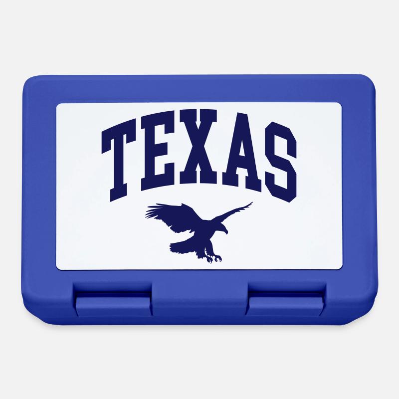 Texas - Brotdose - Royalblau
