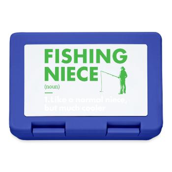 Fisher Niece Definition Fishing - Brotdose - Royalblau - Vorne