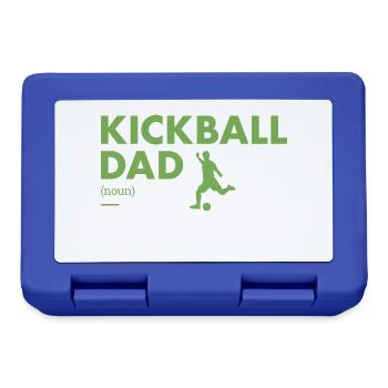 Sport Dad Définition Kickball - Boîte à goûter - bleu royal - Devant