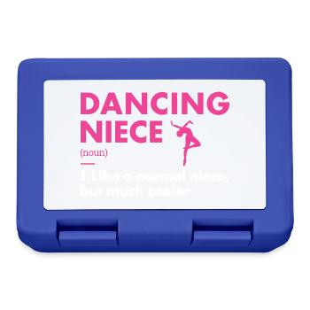 Dancer Niece Definition Dancing - Brotdose - Royalblau - Vorne