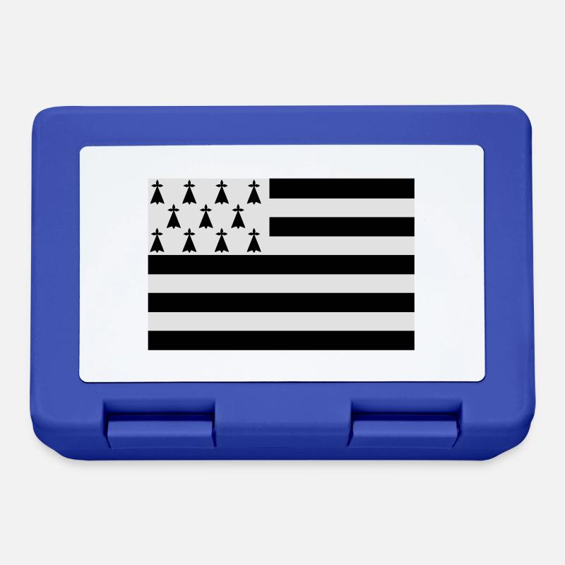 Drapeau Bretagne - Gwenn ha du - Boîte à goûter - bleu royal