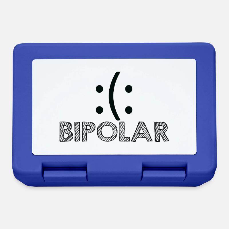 bipolar - Brotdose - Royalblau