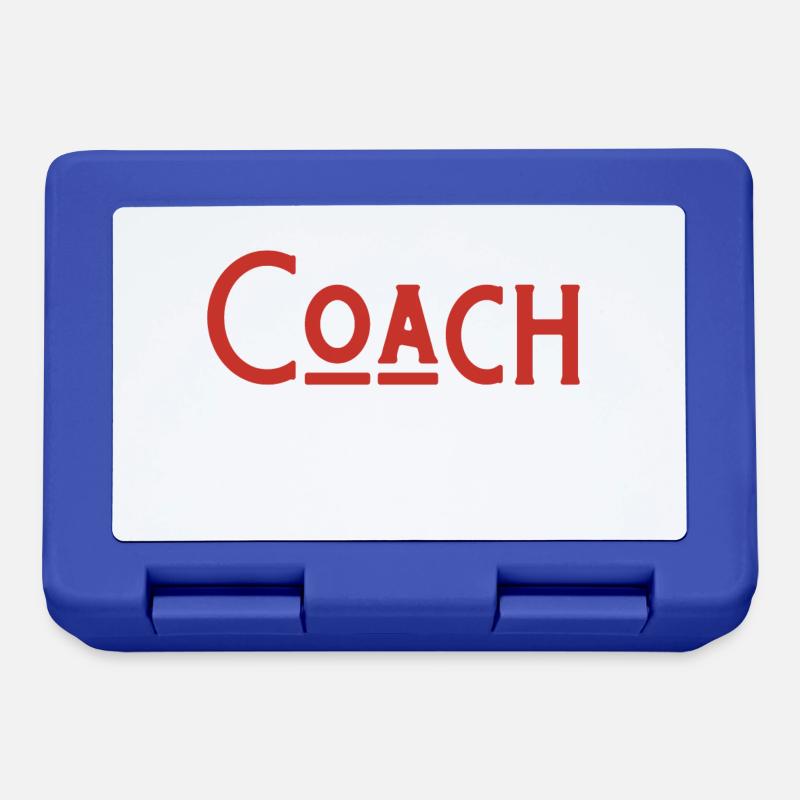 coach de ouf idée cadeau - Boîte à goûter - bleu royal