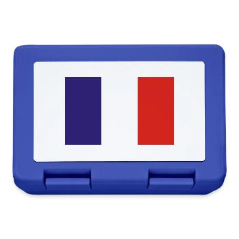 Frankreich - Brotdose - Royalblau - Vorne
