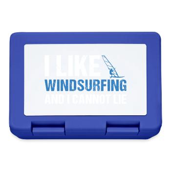 Sport I Like Windsurfing - Brotdose - Royalblau - Vorne