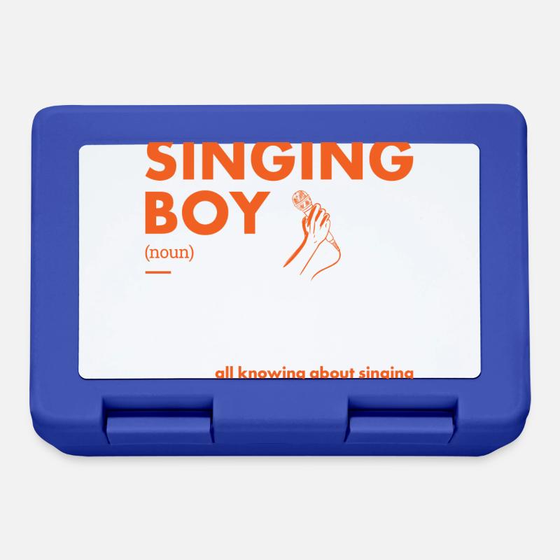 Singer Boy Definition Singing - Brotdose - Royalblau