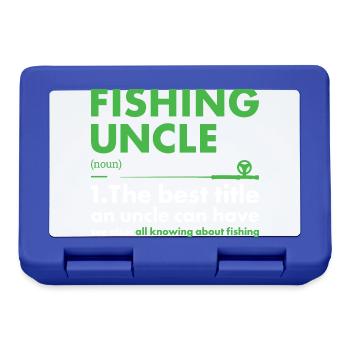 Fisher Uncle Définition Pêche - Boîte à goûter - bleu royal - Devant