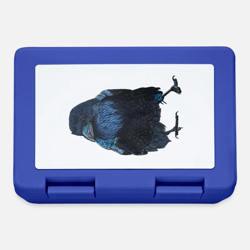 Raven Crow Marchant - Boîte à goûter - bleu royal