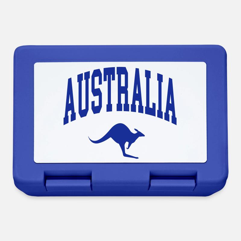 Australia - Lunchbox - royal blue