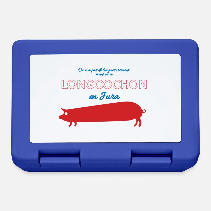 Franche Comté Longcochon Jura II - Boîte à goûter - bleu royal