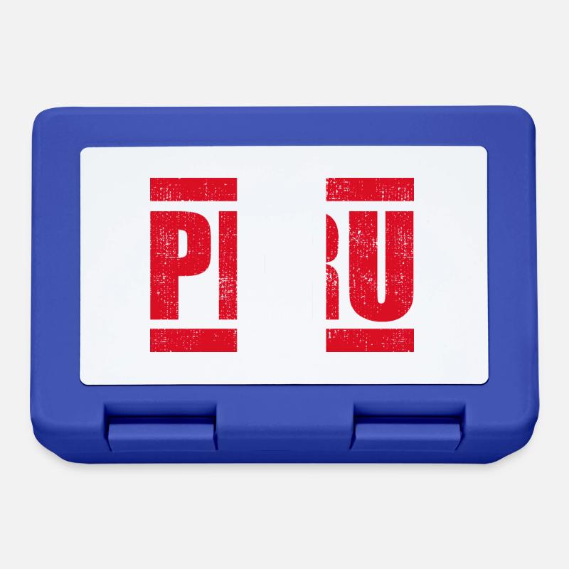 Peru - Lunchbox - royal blue