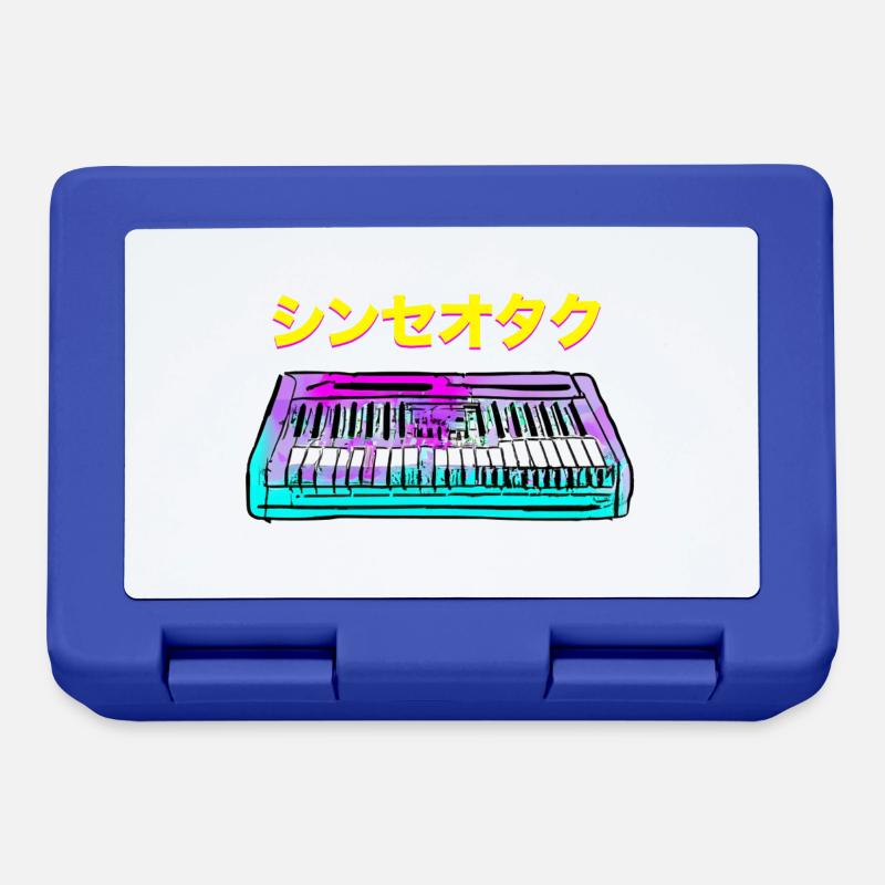 SYNTH GEEK JAPONAIS - Boîte à goûter - bleu royal