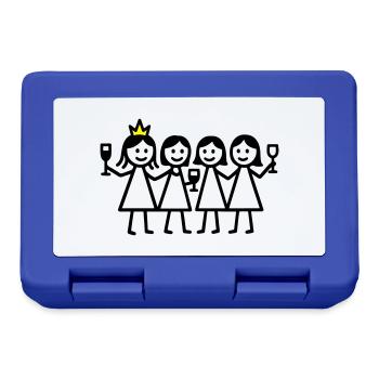 Hen Birthday - Lunchbox - royal blue - Front