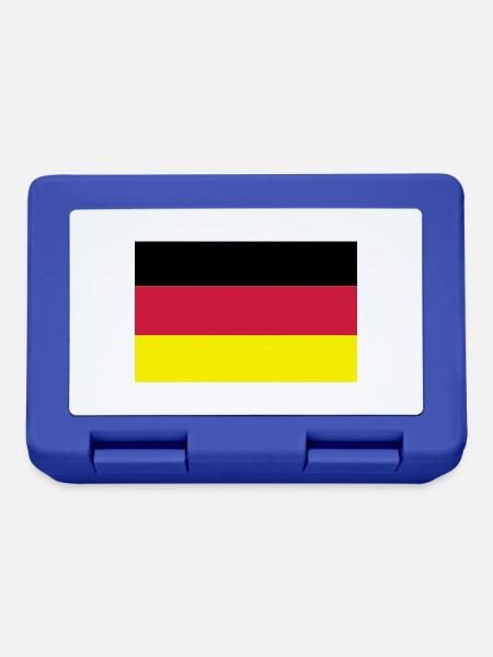 Drapeau allemand - Boîte à goûter - bleu royal