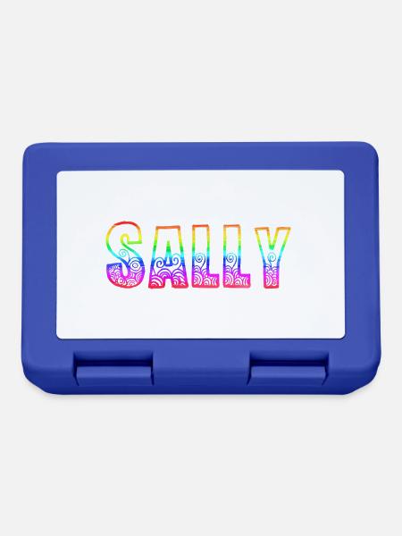 sally rs regenbogen - Brotdose - Royalblau