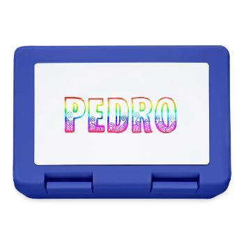 Pedro R's Rainbow - Lunchbox - royal blue - Front