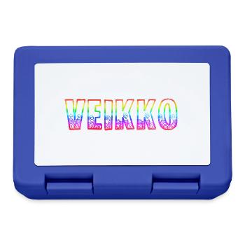 veikko rs arc-en-ciel - Boîte à goûter - bleu royal - Devant