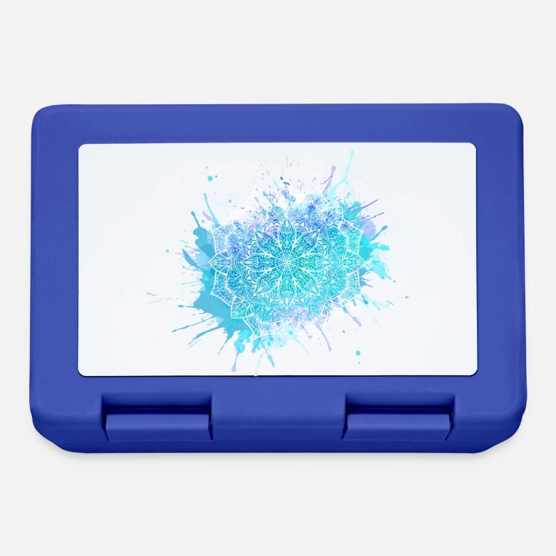 Mandala - Lunchbox - royal blue