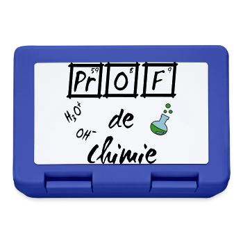 Je suis prof de chimie ballon - Brotdose - Royalblau - Vorne