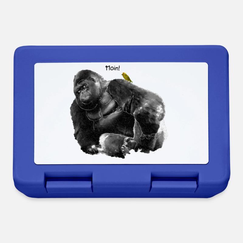 Gorilla - Brotdose - Royalblau