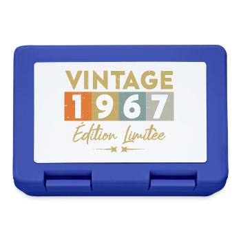 Vintage 1967 Édition Limitée - Boîte à goûter - bleu royal - Devant