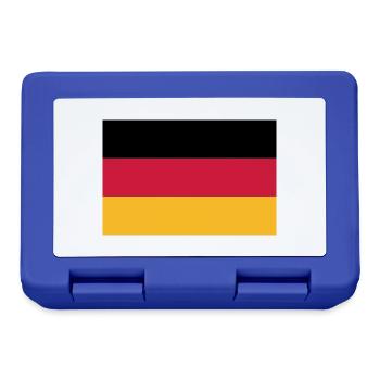 Germany flag - Lunchbox - royal blue - Front