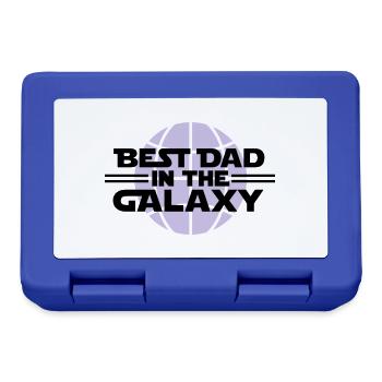 Best dad in he galaxy - Brotdose - Royalblau - Vorne
