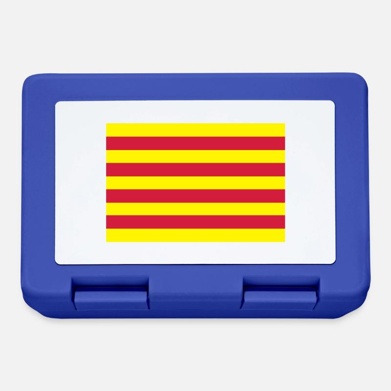 Bandera Catalunya - drapeau catalan - Boîte à goûter - bleu royal