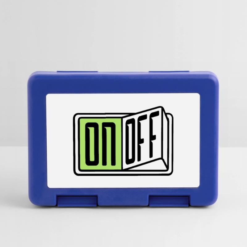 on off switch button button turn off Lunchbox