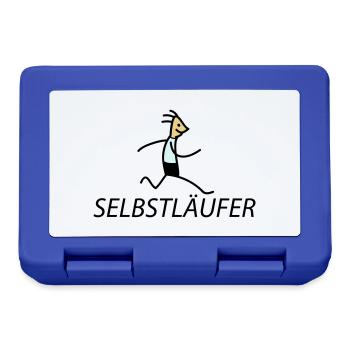 Selbstläufer (b) - Brotdose - Royalblau - Vorne