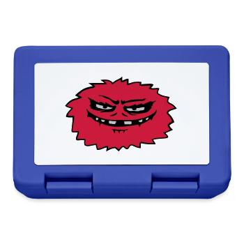 Bande dessinée Hairy Evil Monster - Boîte à goûter - bleu royal - Devant