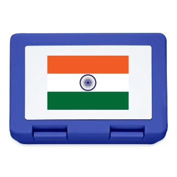 Indien - Brotdose - Royalblau - Vorne