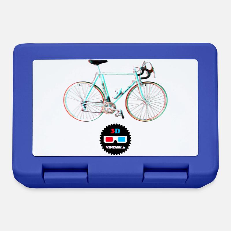 Vintage - Bianchi 3D - Boîte à goûter - bleu royal