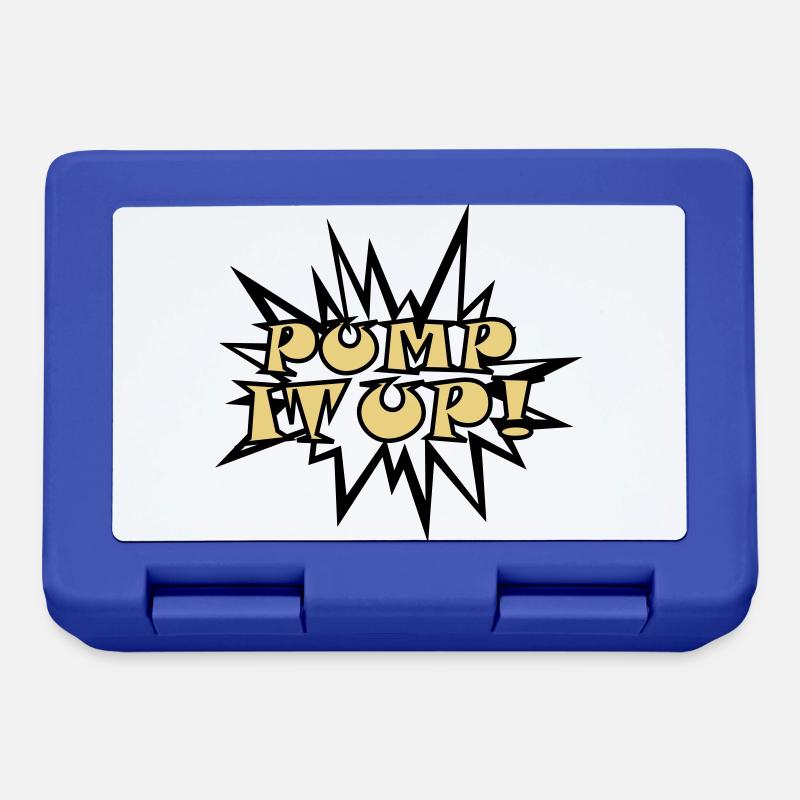 Pump it up - Lunchbox - royal blue
