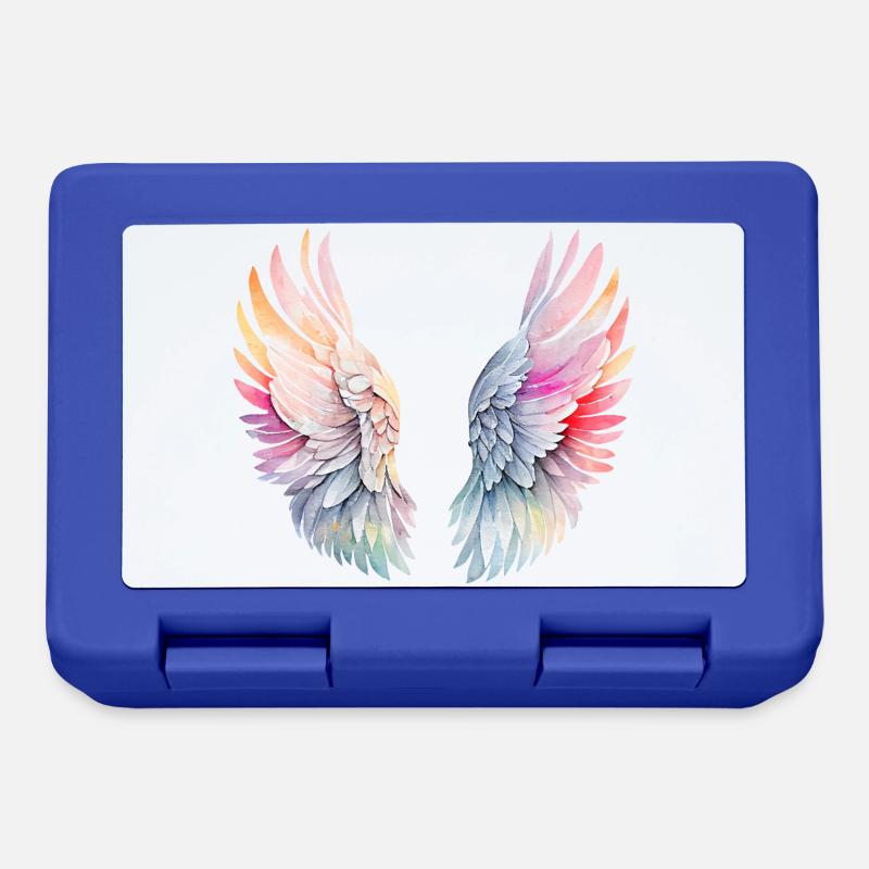 Ailes d'Ange Arc-en-ciel Angelwings - Boîte à goûter - bleu royal