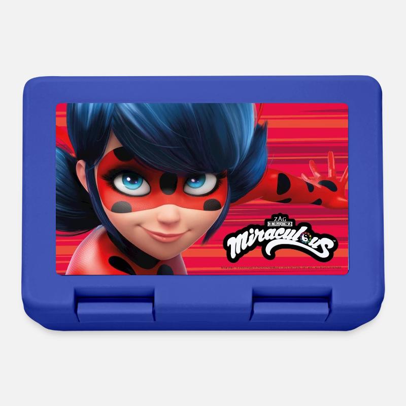 Miraculous Ladybug Logo - Boîte à goûter - bleu royal
