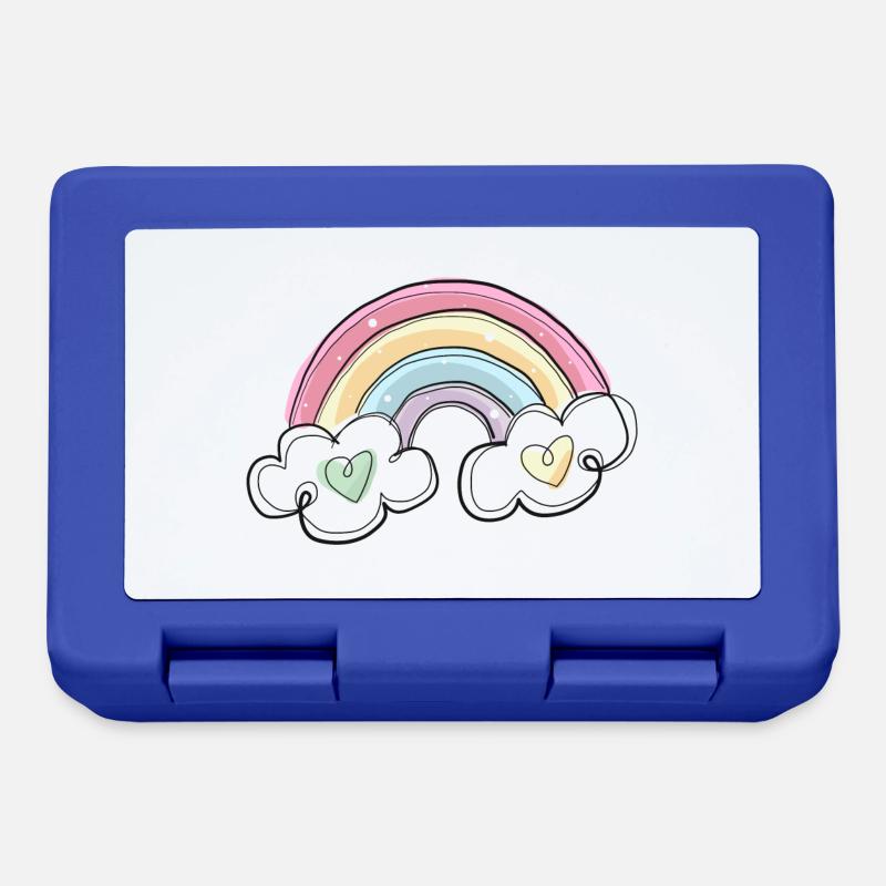 RAINBOW - Boîte à goûter - bleu royal