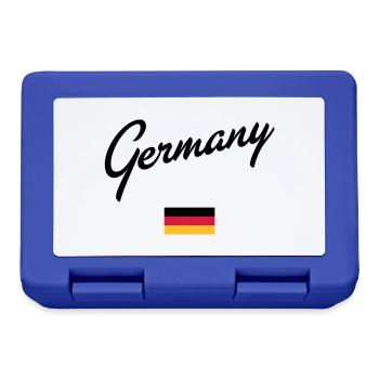 Germany - Brotdose - Royalblau - Vorne