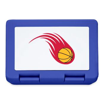 basketball fireball - Lunchbox - royal blue - Front
