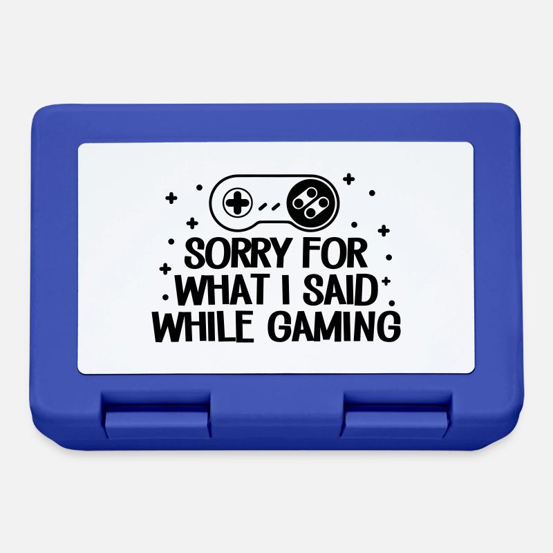 Sorry For I Said While Gaming - Brotdose - Royalblau