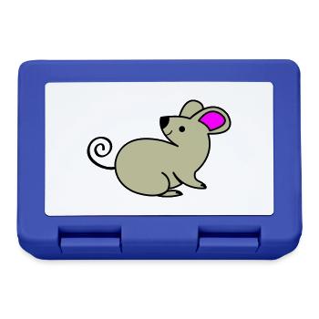 Mouse - Lunchbox - royal blue - Front