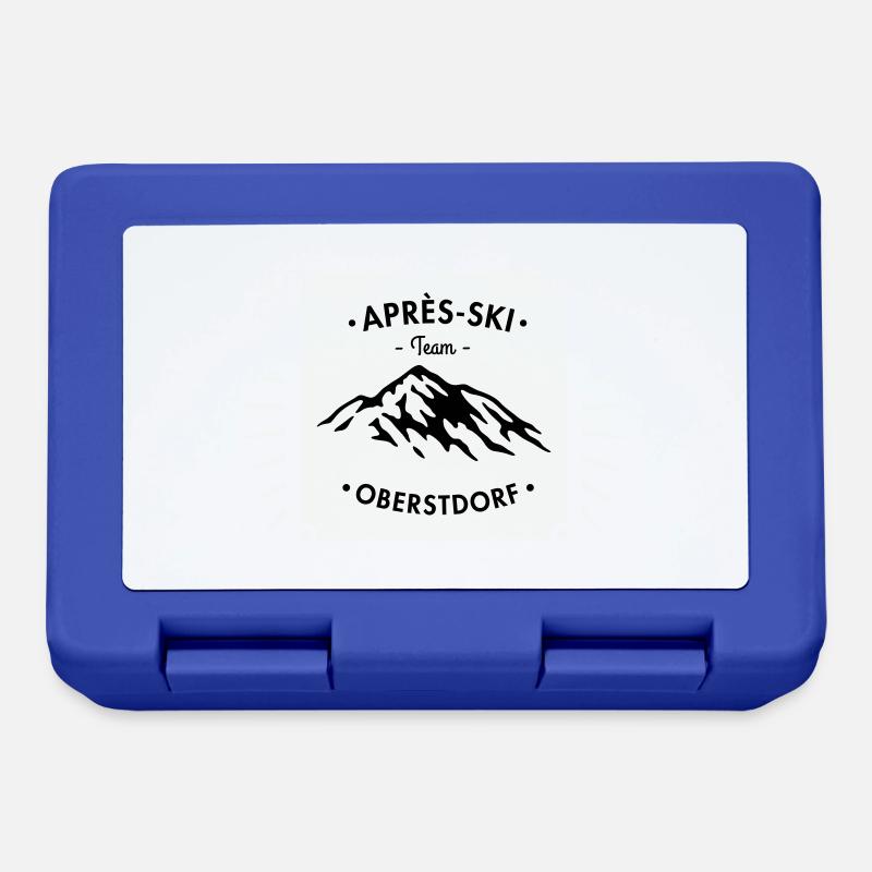 Après-Ski Oberstdorf - Lunchbox - royal blue