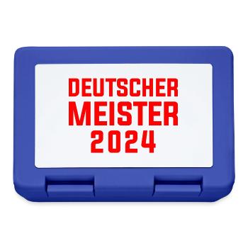 Leverkusen German Champion 2024 Football Club - Lunchbox - royal blue - Front