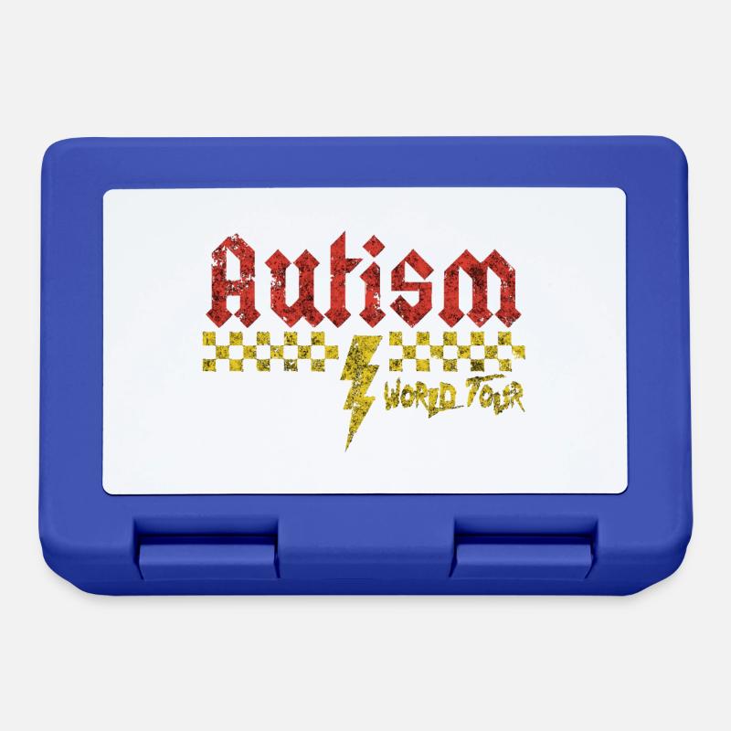Sensibilisation à l’autisme différent différent mieux - Boîte à goûter - bleu royal