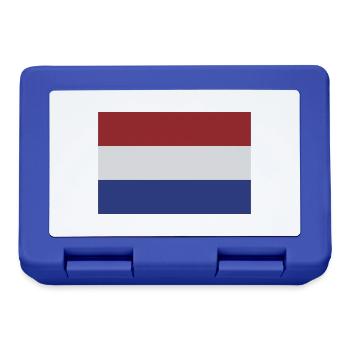 niederlande - Brotdose - Royalblau - Vorne