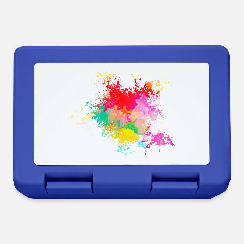 Psychedelic - Lunchbox - royal blue
