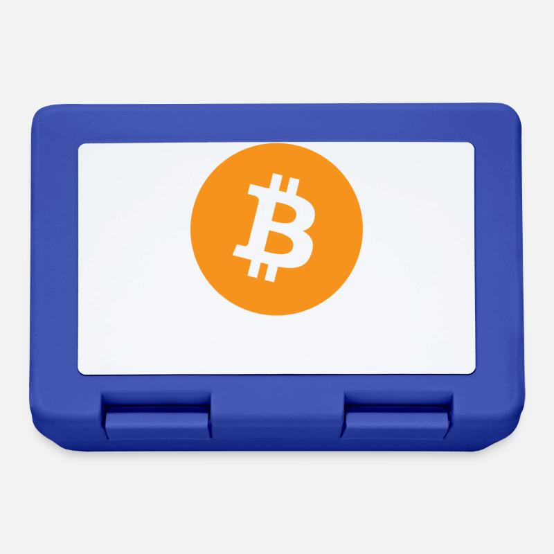 bitcoin - Brotdose - Royalblau